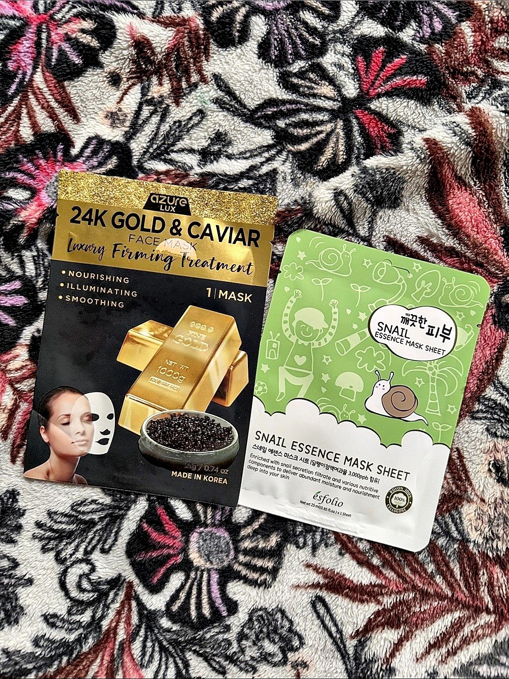 esfolio Facial Sheet Masks 2-Pack NWT